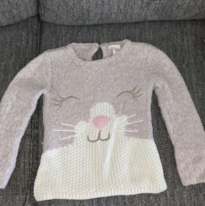 5t girls bunny sweater